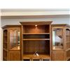 Image 6 : Three Piece Wall Unit with Interior Lighting