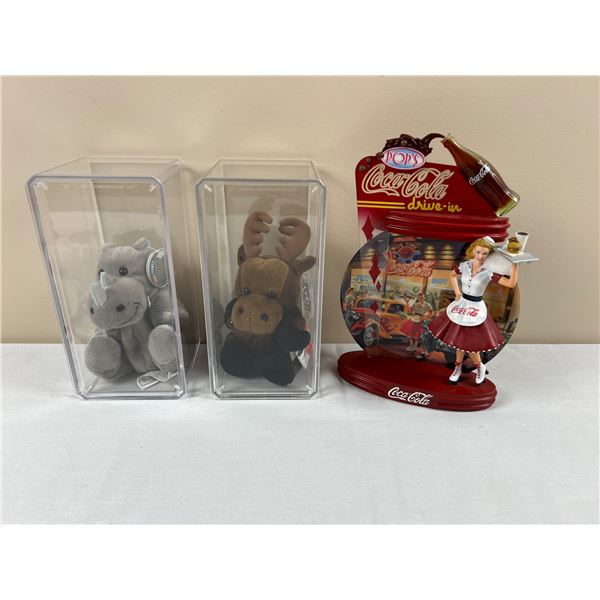 Coca Cola Plushies and Decor