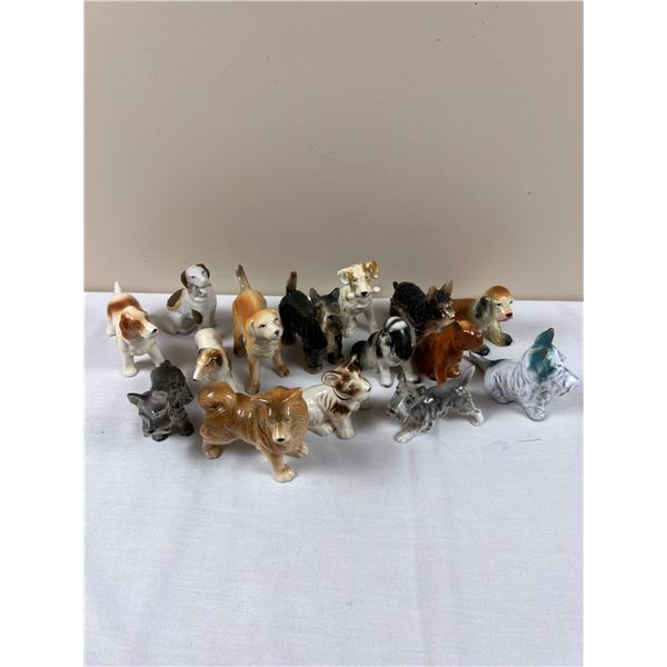 Collection of Dog Figurines