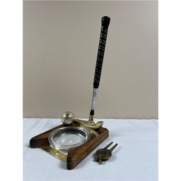 Vintage Putting Ashtray