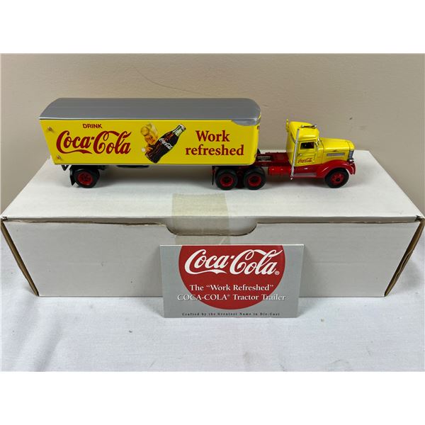 Coca Cola "Work Refreshed" Tractor Trailer