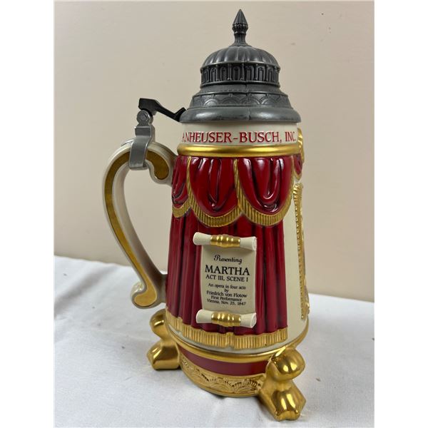 Budweiser Opera Card Series Stein