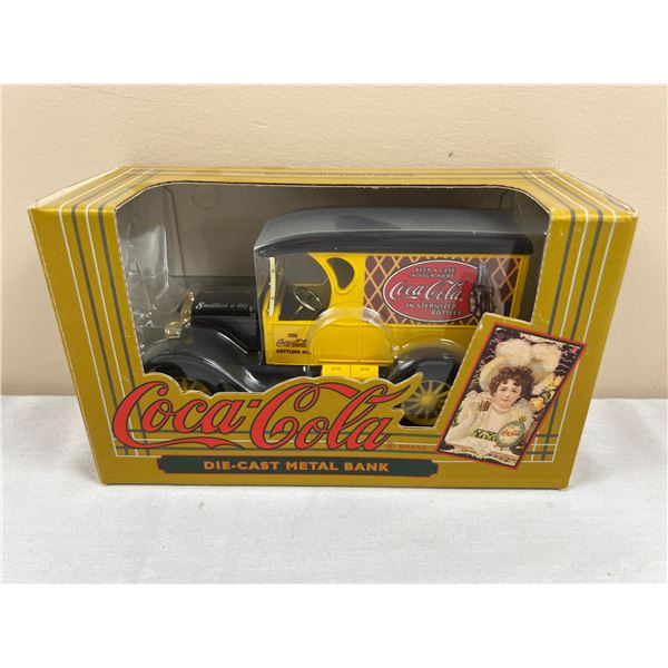 Coca Cola Die Cast Metal Bank