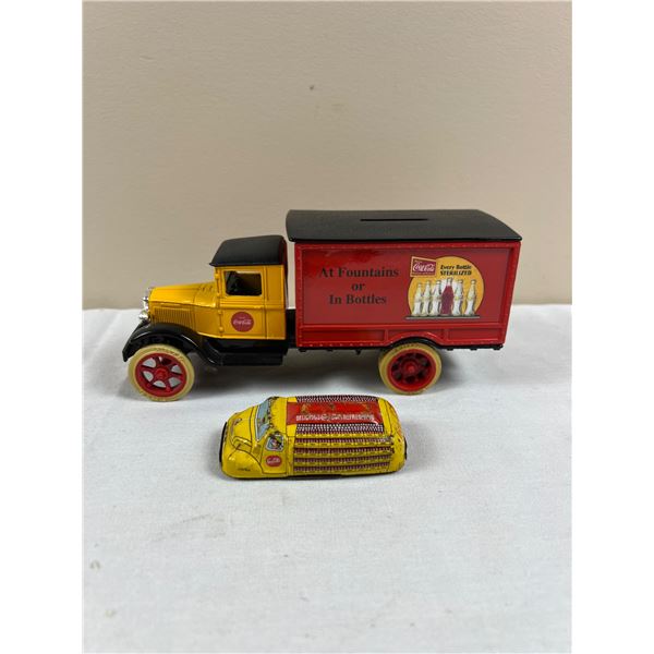 ERTL Coca-Cola Truck Bank