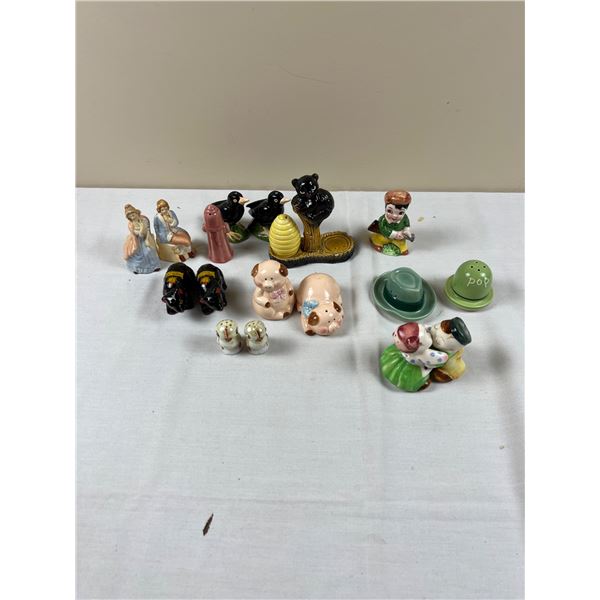 Assorted Salt & Pepper Shakers