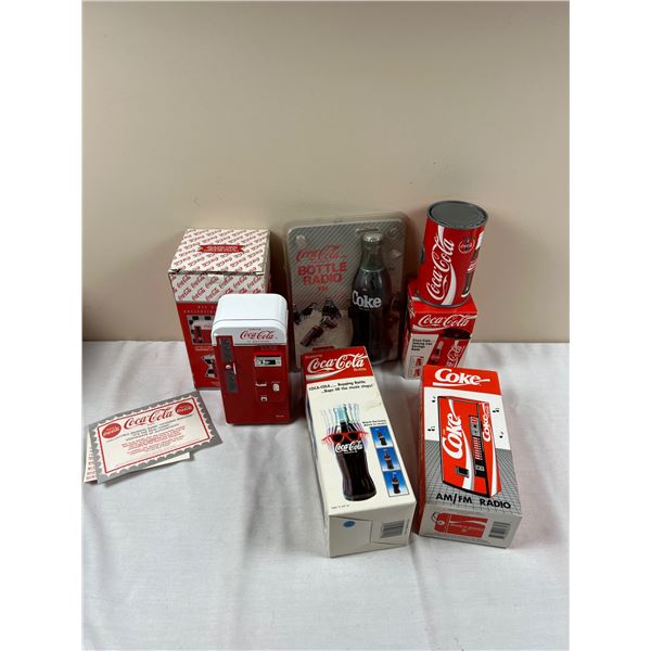 Coca Cola Coin Banks and Collectibles