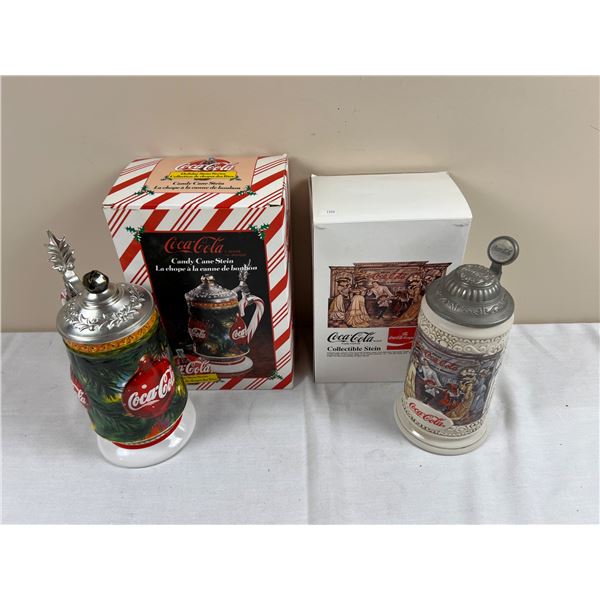 Coca Cola Collectible Steins
