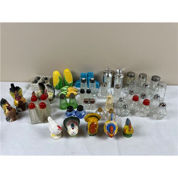 Collection of Salt & Pepper Shakers