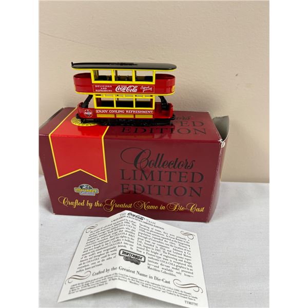 Matchbox Coca Cola Tram