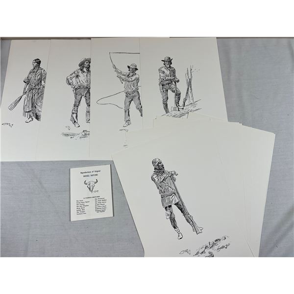 Russel Sketch Reproductions