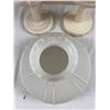 Image 3 : Vintage Glass Lamp Parts