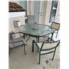 Image 1 : Patio Table and Chairs