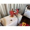 Image 2 : Delta Fuel Transfer Tank w/ Fill-Rite Pump, Hose & Gas Cans P/U Mon 2/23