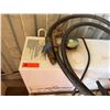 Image 4 : Delta Fuel Transfer Tank w/ Fill-Rite Pump, Hose & Gas Cans P/U Mon 2/23
