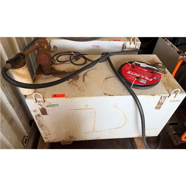 Diesel Fuel Transfer Tank w/ Fill-Rite Pump & Hose P/U Mon 2/23