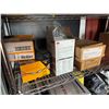 Image 20 : Yellow 20' Shipping Container & Contents: Shelves w/ Safety Equipment, SpillTech Kits, Gran-Sorb etc