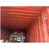 Image 4 : Yellow 20' Shipping Container & Contents: Shelves w/ Safety Equipment, SpillTech Kits, Gran-Sorb etc