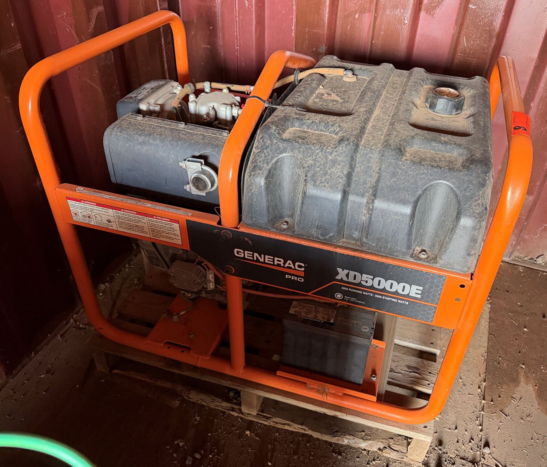 Mon Generator Generac XD5000E Portable Generator (Untested - Doesn't Run) P/U Mon 2/ ...