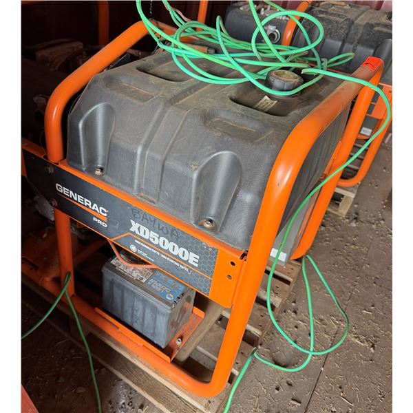 Generac XD5000E Portable Generator (Untested - Doesn't Run) P/U Mon 2/23