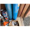 Image 17 : Multiple Landscape Tools:  String Trimmers,  EGO Charger, Compressed Gas Cylinders, Rakes, Hoes, etc