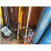 Image 21 : Multiple Landscape Tools:  String Trimmers,  EGO Charger, Compressed Gas Cylinders, Rakes, Hoes, etc