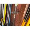 Image 23 : Multiple Landscape Tools:  String Trimmers,  EGO Charger, Compressed Gas Cylinders, Rakes, Hoes, etc