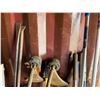 Image 2 : Multiple Landscape Tools:  String Trimmers,  EGO Charger, Compressed Gas Cylinders, Rakes, Hoes, etc