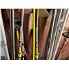 Image 4 : Multiple Landscape Tools:  String Trimmers,  EGO Charger, Compressed Gas Cylinders, Rakes, Hoes, etc