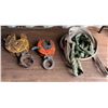 Image 1 : Qty 2 Industrial Vertical Plate Lifting Clamps, Misc Sizes & Lifting Slings