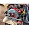 Image 2 : Contents of Pallet: Multiple Milwaukee Power Tools, Craftsman Circular Saw, Chargers P/U Mon 2/23