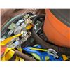 Image 10 : Contents of Pallet: 2 Ridgid Shop Vacs, Cable Pullers, Straps, etc  (Untested - As Is) P/U Mon 2/23