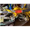 Image 3 : Contents of Pallet: 2 Ridgid Shop Vacs, Cable Pullers, Straps, etc  (Untested - As Is) P/U Mon 2/23