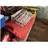 Image 15 : Contents of Pallet: Multiple Milwaukee Power Tools, Large Wrenches, Ratchets, Tool Box P/U Tues 2/24