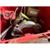 Image 3 : Milwaukee Packout Rolling Tool Box & Contents: Ryobi Circular Saw, Milwaukee Drill P/U Mon 2/23