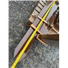 Image 5 : Contents of Pallet: Pair Pallet Forks 88"L & Machine Bucket Attachment
