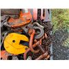Image 4 : Contents of Pallet: Renfroe JPA Plate Clamp, Chain Hoist, Hooks, Shackles