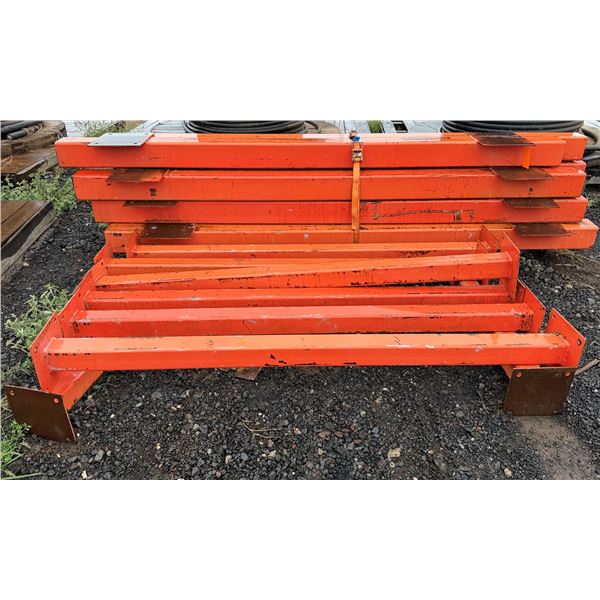 Multiple Industrial Pallet Racking Beams Support Bars, Misc Sizes