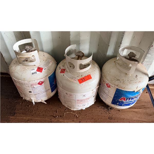 Qty 3 Amerigas UN1978 Propane Tanks