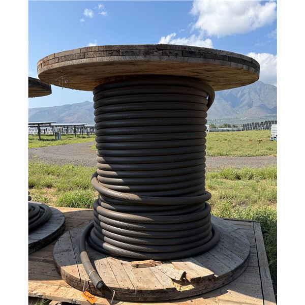Large Partial Spool AL 420.0 Mils TR-XLPE Cable