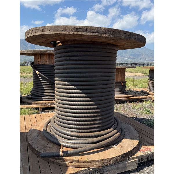 Large Partial Spool AL 420.0 Mils TR-XLPE 35 KV Cable