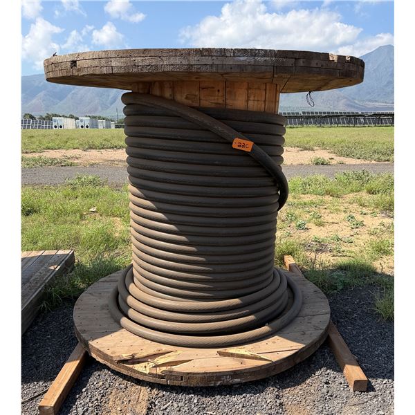 Large Partial Spool MV105 AL 420.0 Mils TR-XLPE 35 KV Cable