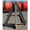 Image 2 : Metal A-frame Cable Reel Stand 88" x 61" x 66"H