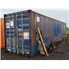 Image 1 : Blue 40' Shipping Container (contents & outside items not included) P/U Thurs-Fri 2/26-27