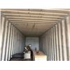Image 9 : Blue 40' Shipping Container (contents & outside items not included) P/U Thurs-Fri 2/26-27