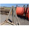 Image 2 : Metal A-frame Cable Reel Stand 88" x 61" x 66"H