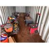 Image 10 : Orange 40' Shipping Container (contents not included) P/U Thurs-Fri 2/26-27