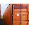 Image 13 : Orange 40' Shipping Container (contents not included) P/U Thurs-Fri 2/26-27