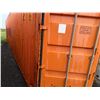 Image 14 : Orange 40' Shipping Container (contents not included) P/U Thurs-Fri 2/26-27