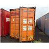 Image 2 : Orange 40' Shipping Container (contents not included) P/U Thurs-Fri 2/26-27