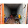 Image 3 : Orange 40' Shipping Container (contents not included) P/U Thurs-Fri 2/26-27